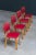 This set of four dining chairs was designed by Cor Alons and produced by C. de Boer in 1949. The chairs feature a frame in...