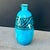 Ovoid Ceramic Vase with Crackled Blue Glaze, 1890s For Sale - Image 9 of 9