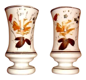 Vintage Napoleion III Period Vases - A Pair