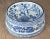 Late 20th Century Large Chinese Blue & White Porcelain Pet Bowl For Sale - Image 5 of 9