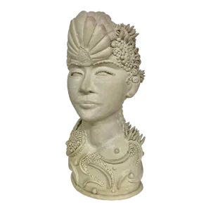 David Farnsworth Pottery Bust Polynesian Woman