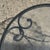 Contemporary Scrolling Wrought Iron Patio Loveseat & Arm Chair Set - 4 PCS For Sale - Image 4 of 18