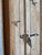 Large Vtg. 1989 Wood Inlay Geese Landscape Art Signed by C. Pruitt Inscribed 19th C. Wood Lath For Sale - Image 10 of 18