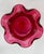 Red Vintage Fenton "Country Cranberry" Art Glass Ruffled Daffodil Vase For Sale - Image 8 of 9