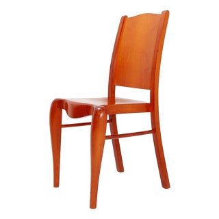 Vintage Wooden Chair by Philippe Starck for Dryade, Italy, 1990s For Sale
