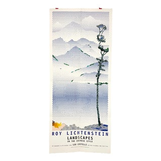 Exhibition Poster for Roy Lichtenstein & Leo Castelli Gallery, New York, USA, 1996 For Sale