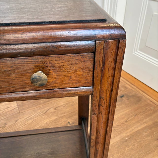 Dutch Art Deco Two-Tier Side Table, 1920s For Sale - Image 6 of 17