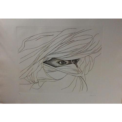 Etching on paper. This original print is hand signed. This is an edition of 50 pieces. Giacomo Porzano (1925 – 2006) was...