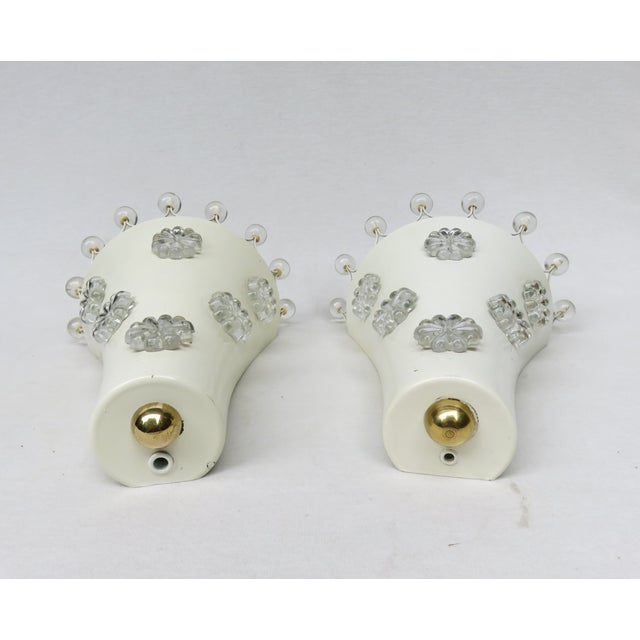 Ceiling Light and Wall Lights from L. A. Riedinger Bronzewarenfabrik Gmbh, Augsburg, 1950s, Set of 3 For Sale - Image 13 of 18