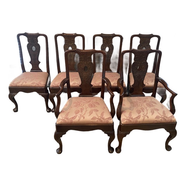 1980s Henredon Ashton Court Dining Chairs For Sale