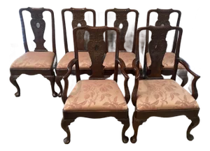 1980s Henredon Ashton Court Dining Chairs