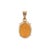 Gold Opal October Birthstone Pendant in 18k Gold, 7.1ct Oval Cut Gemstone For Sale - Image 8 of 12