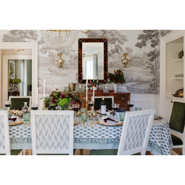 Glass Cooper Classics x Erin Gates Newbury Faux Tortoise Wall Mirror For Sale - Image 7 of 7