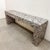 Vintage 1980s Postmodern Memphis Charcoal Burl Wood Console Table For Sale - Image 9 of 11