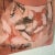 Mid 20th Century Vintage Signed Abstract Expressionist Pink & Coral Oil Painting For Sale - Image 5 of 14