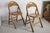 Castiglioni Tric vintage folding chairs by Bernini, designed by Achille and Pier Giacomo Castiglioni in 1965. One pair...