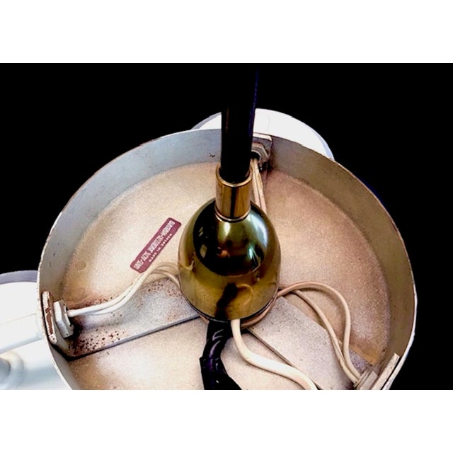 Metal Scandinavian Modern Ceiling Plafond Lamp by Hans-Agne Jakobsson for Hans-Agne Jakobsson AB Markaryd, 1950s For Sale - Image 7 of 9