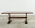 Country English Style Fruitwood Trestle Dining Table For Sale - Image 12 of 12