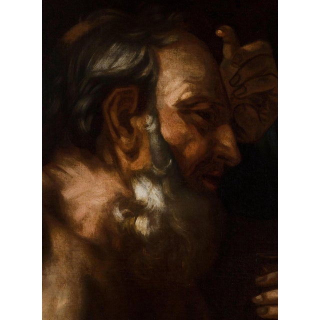 Italian School Artist, The Healing of Tobias, 17th Century, Oil on Canvas For Sale - Image 5 of 10