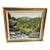 1992 Acrylic on Canvas Colorful Landscape in Autumn in the Hudson Valley Painting Signed at Lower Right Corner. For Sale