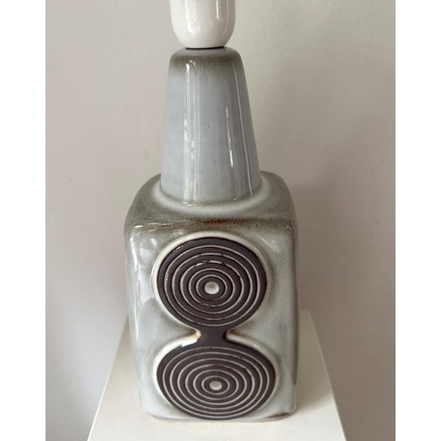 Einar Johansen Table Lamp in Stoneware and Ceramic by Einar Johansen for Søholm Stoneware, Denmark, 1960s For Sale - Image 4 of 6