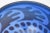 Printmaking Materials Vintage Swedish Signed Abstract Blue Glass Bowl by Gunnar Cryen Graal, for Orrefors, Cobalt Blue For Sale - Image 7 of 11