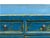 Distressed Bright Blue Oriental Sideboard Credenza Console Table Cabinet For Sale - Image 12 of 18