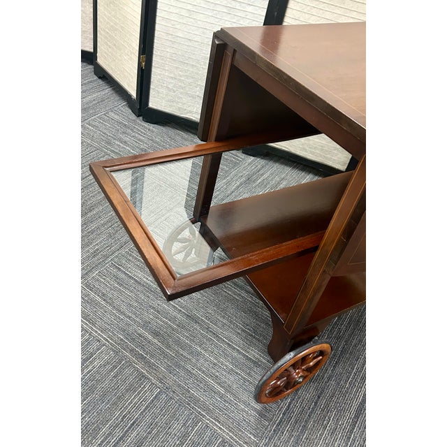 Mid 20th Century Vintage Tea Cart For Sale - Image 5 of 7