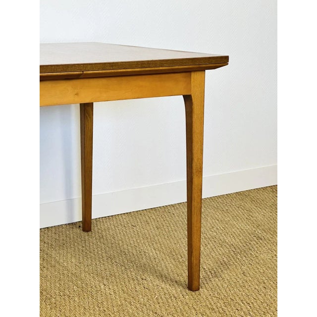 Vintage Scandinavian Teak Dining Table with Extensions, 1960 For Sale - Image 6 of 13