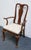 Ethan Allen Ethan Allen Georgian Court Collection Traditional Queen Anne Style Splat Back Dining Arm Chair 11-6400a For Sale - Image 4 of 11