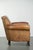 Antique English Sheepskin Armchair For Sale - Image 3 of 14