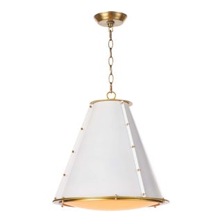 Regina Andrew French Maid Chandelier Small in White For Sale