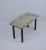 Vintage Travertine and Glass Coffee Table For Sale - Image 10 of 10