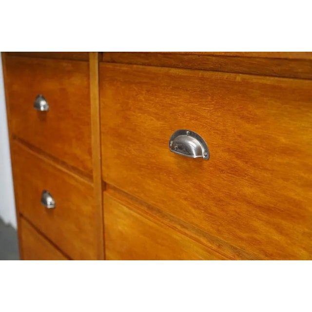 German Oak Apothecary Cabinet, Mid-20th Century For Sale - Image 15 of 18