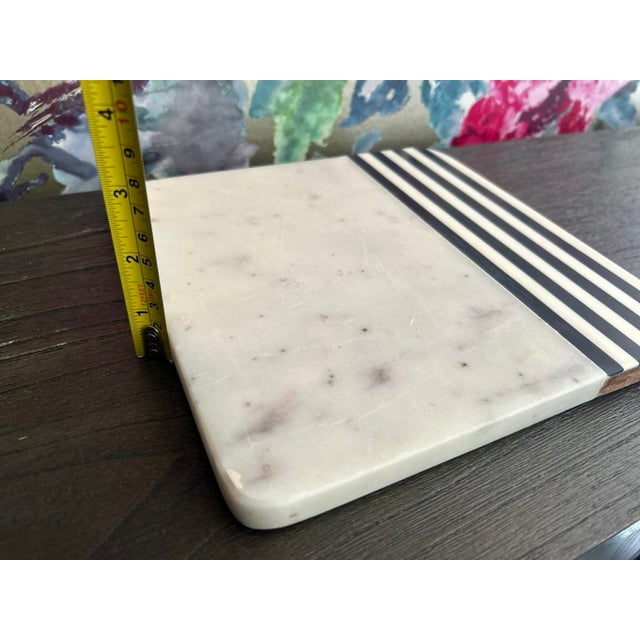 Stone Coasters & Marble Cutting Board - Set of 4 For Sale - Image 7 of 11