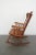Vintage Carved Oak Rocking Chair For Sale - Image 11 of 14