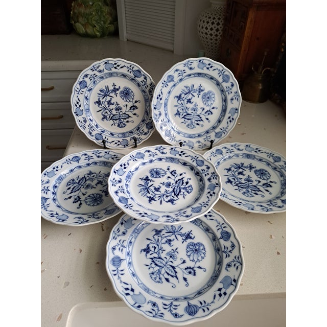 Early 1900's Meissen Salad Plates - Set of 6 For Sale - Image 18 of 18