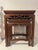 Chinese Set of Two Antique Chinese Rosewood Petite Nesting Side Tables For Sale - Image 3 of 12