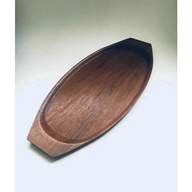 Teak Serving Tray, Sweden, 1960s For Sale - Image 10 of 11