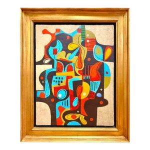 Gary Janis Framed 2019 Abstract