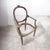 Pair of Vintage Louis XVI Style Hand-Carved Faux Bois Wood Armchairs – Upholstery Ready For Sale In West Palm - Image 6 of 10