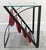 Mid-Century Modern Glass Top End Table Waterfall Magazine Rack Circa 1970s For Sale In Miami - Image 6 of 15