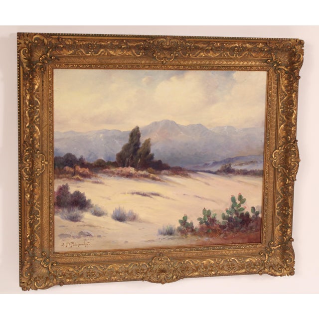 Impressionist Desert Landscape Painting by Alexis Podchernikoff (1886-1933) For Sale - Image 3 of 11