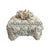 2020s White Footed Lidded Shell Box With Decorative Cluster on Top For Sale - Image 5 of 7