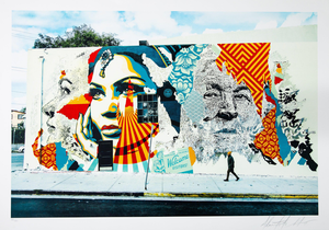 Shepard Fairey, American dreamers, Lithograph