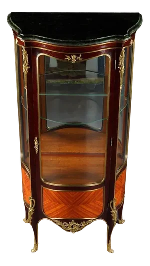 20th Century French Louis XV Style Vitrine