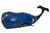 1990s Reclaimed Metal Blue Whale Nautical Folk Art Sculpture For Sale - Image 5 of 11