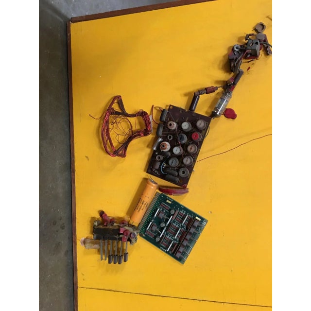 1980s 1980s Abstract "Radio Tronics" Artography Large Mixed Media Sculpture by Pasqual Bettio For Sale - Image 5 of 7
