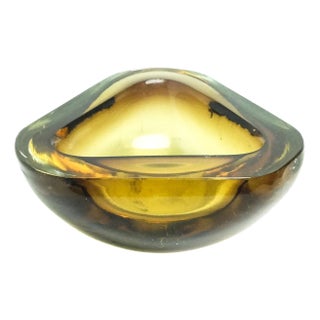 Italian Bowl in Murano Glass by Galliano Ferro for Mandruzzato, 1950s For Sale