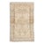 1940s Vintage Beige Area Rug 4' X 6'7 For Sale